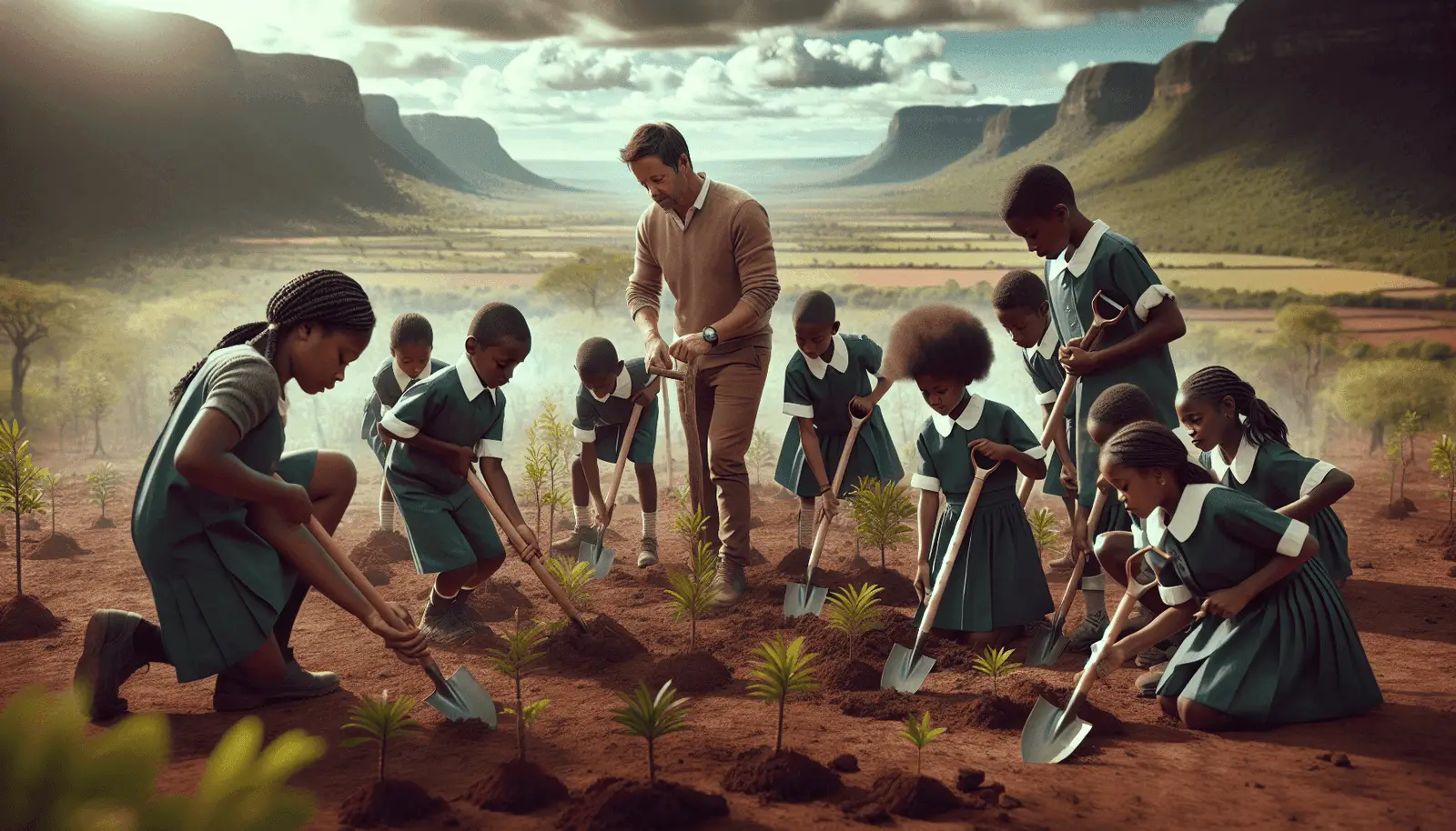 Selles-sur-Cher : Nirina s&rsquo;engage pour l&rsquo;environnement en plantant plus de 1 000 arbres à Madagascar en 2024