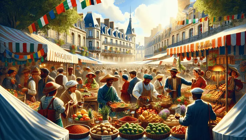 explorez les délices culinaires de madagascar au marché dominical de chalon-sur-saône avec mad’aldine. savourez des plats typiques et plongez dans la richesse des saveurs malgaches pour une expérience gastronomique inoubliable.