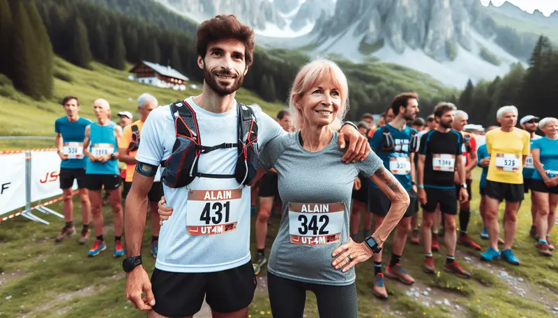 découvrez l'incroyable aventure d'alain, un novice malvoyant en trail de l'isère, et gérard, le doyen malgache, qui s'attaquent à l'ut4m. un récit inspirant de courage et de dépassement de soi dans le monde exigeant des courses en montagne.